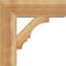 Ekena Millwork Balboa Block Rough Sawn Bracket w/ Offset Brace, Western Red Cedar, 8"W x 24"D x 24"H BKT0806X24X24BOA05RWR - alternate 4